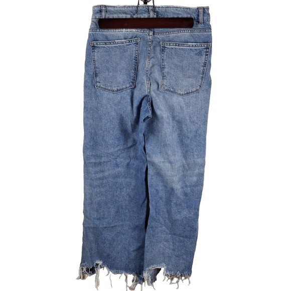 DL1961 Women’s Size 27 Hepburn High-Rise Wide Leg Jeans Light Blue Denim - Picture 3 of 16